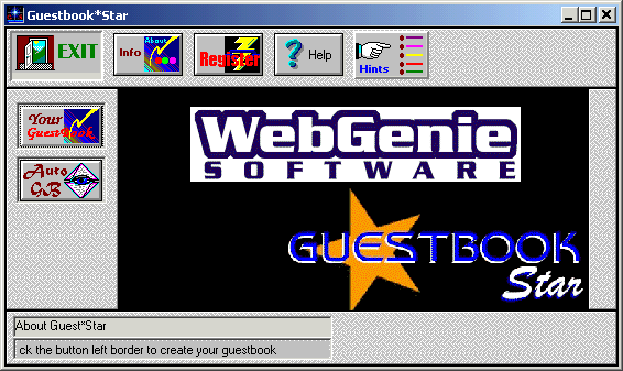 Guestbook Star Screenshot